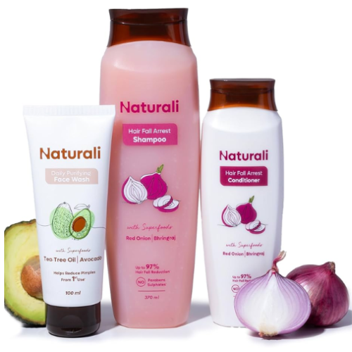 Hair Fall Arrest Conditioner + Daily Purifying Face Wash