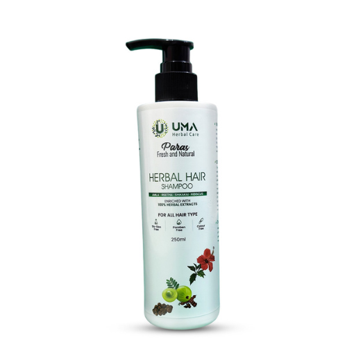 Herbal Shampoo For Hair Fall Control & Dandruff Care