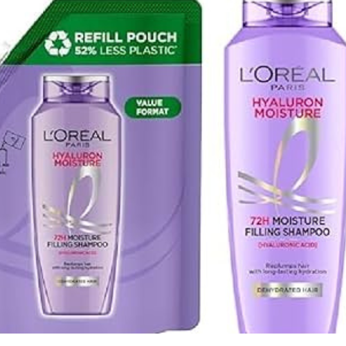 Provides soft, shiny hair, Offers 72 hours of intense hydration, Hair appears bouncy and plump